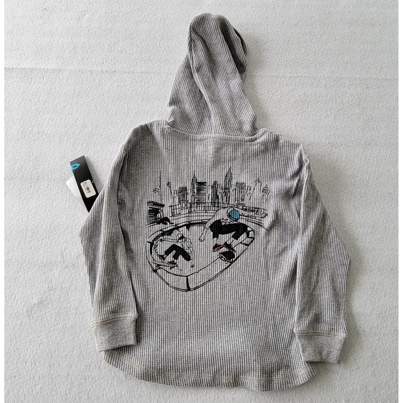 Tony Hawk Color Gray Hoodie Sweatshirt Boy Size Medium NWT - Picture 8 of 8
